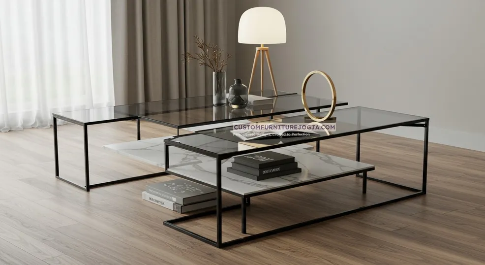 Jasa Pembuatan Meja Tamu Jogja